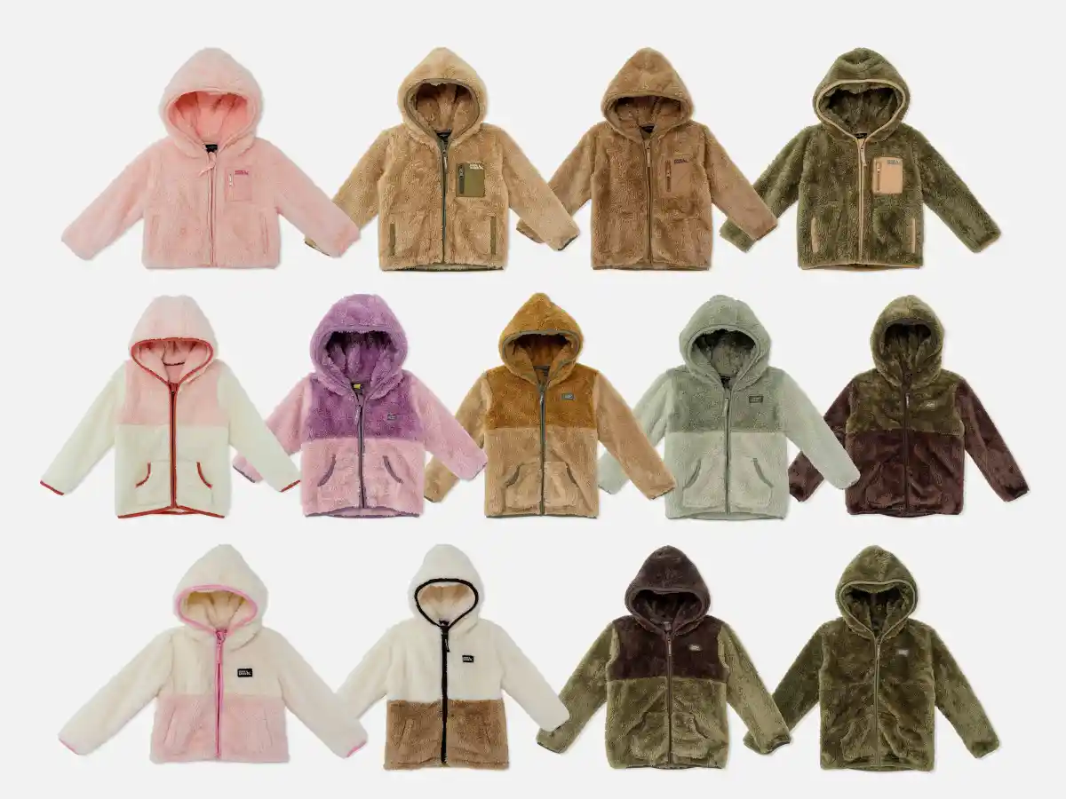Kids Fleece Hooded Jacket